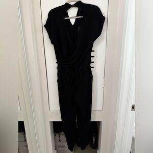 Monrow Faux Wrap Jumpsuit- NWT!